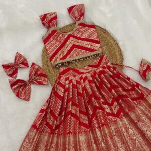 Red Tradition Lehenga
